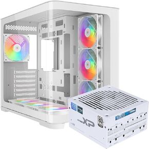 SAMA V60 Mid-Tower White PC Case &