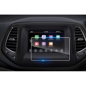 Screen Protector Compatible with 2019-2021 Jeep Compass 7 Inch Touch Screen,Anti Scratch,Shock-Resistant,Premium Tempered Glass