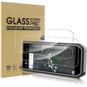 Simpeak 2-Pack 9H Screen Protector Compatible with Jeep Wrangler JL 2025 2024 12.3-Inch Touchscreen Accessories, Anti-Scratch, Sensitive Touch