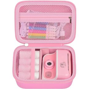 Kids Camera Case Compatible with TOZDTO for ESOXOFFORE for Dylanto for Anchioo for TKECWOB for Cimizi for masterbee Instant Print Camera, Children Digital Selfie Camera Storage Holder (Box Only)