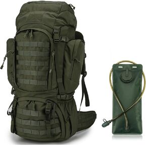 Mardingtop 60L Hiking Backpack + 2.5 Liter Hydration Bladder