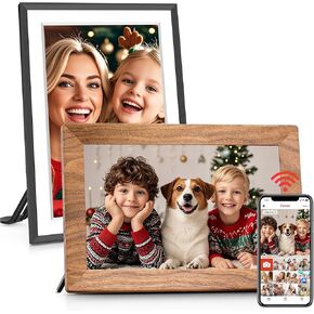 2 Pack -Frameo 10.1 Inch WiFi Digital Picture Frame with 32GB Memory, 1280 x 800 IPS Touch Screen Smart Electronic Photo Frame
