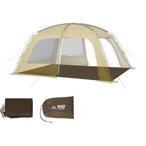 Naturehike7.6 Double Person 4-Seasons Camping Tent, UPF50+ Sun Protection Tent with 7001 Aluminum Alloy Tent Poles, PU2000mm+ Waterproof Tent for Outdoor Camping,Picnic
