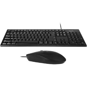 Macally Mac Wired Keyboard and a Silent Wired Mouse, Ultimate Office Duo