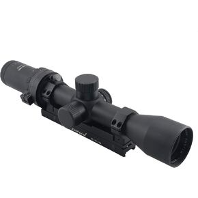 Hi-Lux Optics M1000-PRO Automatic Ranging Trajectory (Art) M1000-PRO 2-10 x 42 with Green Illuminated HR1 MOA Reticle, Black