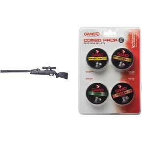 Gamo 6110068754 Swarm Whisper Air Rifle.177 Caliber,Black