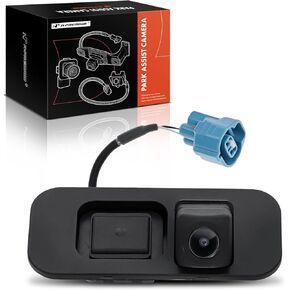 A-Premium Park Assist Camera Rear View Backup Reverse Camera Compatible with Select Toyota Models - 2017 2018 2019 Corolla - Replace# 867A002030