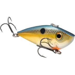 Strike King (REYESD14-620) Red Eyed Shad Fishing Lure, 620 - Gold Sexy Shad, 1/4 oz, 3D Eyes