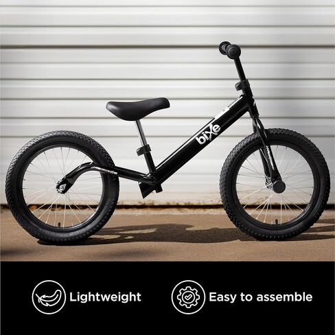 Bixe Balance Bike: for Big Kids Aged 4, 5, 6, 7, 8 and 9 Years Old - No Pedal Sport Training Bicycle | 16inch Wheel in Kuwait