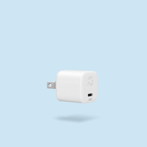 Nimble Wally SubNano 20W USB-C Wall Charger, PPS, PD & QC 4.0 Fast Charging for iPhone, iPad, Android and More, Made from Recycled Plastic (Cable Not Included) in Saudi Arabia