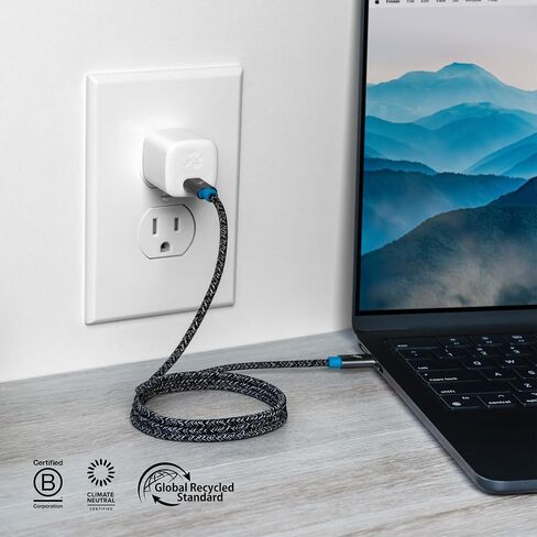Nimble Wally SubNano 20W USB-C Wall Charger, PPS, PD & QC 4.0 Fast Charging for iPhone, iPad, Android and More, Made from Recycled Plastic (Cable Not Included) in Saudi Arabia