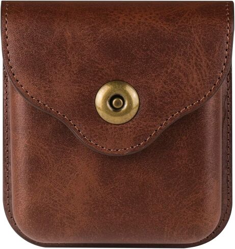 Cellphone Waist Bag with Card Holder Compatible with Samsung Galaxy Z Flip 6/Z Flip 5/Z Flip 4/Z Flip 3/Z Flip 4G 5G, Mens Leather Holster Case with Belt Clip Carrying Case Waist Bag for Cellphone in Kuwait