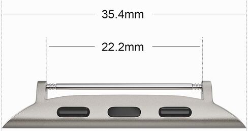 Watch Band Connectors for Apple Watch Ultra 1/2 Band Adapter, Replacement Link Attachment for iWatch Ultra/Ultra 2 49mm Strap, 3pack in Saudi Arabia
