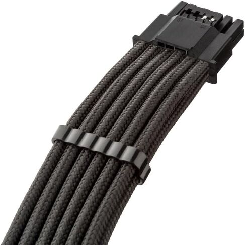 Cablemod C-Series Pro Modflex Sleeved 12V-2x6 12VHPWR StealthSense PCIe Cable لـ Corsair Type 5 RMX Shift ( in Kuwait