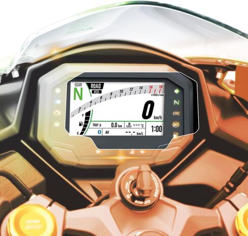 IPG ProActive Made for KAWASAKI 2021-24 Z650RS / S132 N83 Dashboard 9H Hardness Screen Protector Nano Ceramic Film Ultra Responsive High Clarity Anti Scratch for KawaZ650rs in Saudi Arabia