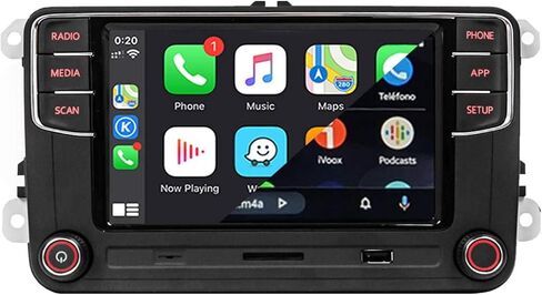 6.5" Car Stereo RCD360 PROII RCD330 Carplay Android Auto Bluetooth USB SD RVC FM for VW Golf MK5 MK6 Passat Jetta CC EOS (Backup Camera Actived) in Kuwait