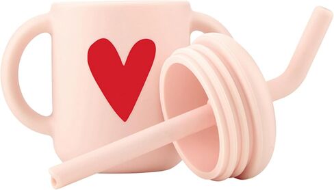 Stephan Baby Sippy Cups - Soft Silicone Baby Training Cup with Lid & Straw, 4-Ounce, Sea Star in Saudi Arabia