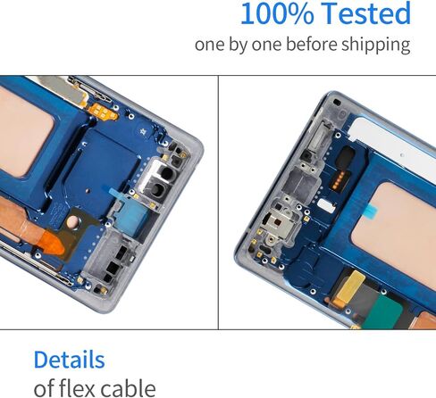 TFT for Samsung Galaxy Note 9 Screen Replacement with Frame,for Samsung Note 9 LCD Touch Display Digitizer Assembly SM-N9600 SM-N960F SM-N960U Repair Kit (Not Fingerprint) (Blue) in Saudi Arabia
