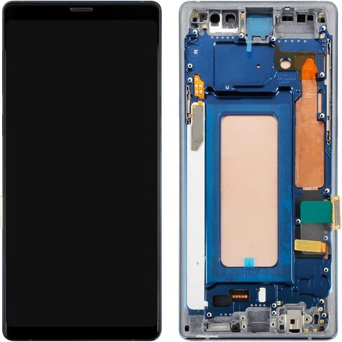 TFT for Samsung Galaxy Note 9 Screen Replacement with Frame,for Samsung Note 9 LCD Touch Display Digitizer Assembly SM-N9600 SM-N960F SM-N960U Repair Kit (Not Fingerprint) (Blue) in Saudi Arabia
