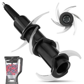 Blender Blade Replacement Compatible with Ninja 72 oz Pitcher, 6 Blade Replacement Parts Compatible with Ninja 1100W 1200W 1500W Pitcher BL610 BL640 BL642 BL680 BL770