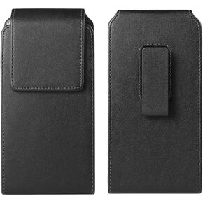 Large Phone Holster Pouch Holder Swivel Belt Clip Case for Motorola Moto G Power 2022 2021 G Stylus 5G G Play G Pure G9 Plus/Samsung Galaxy A14 A04e A03 A73 A12 S23 Ultra/TCL 30 XL 20 SE/LG V60