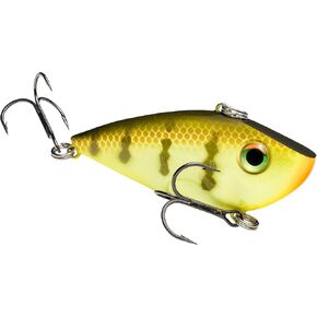 Strike King (REYESD12-650) Red Eyed Shad Fishing Lure, 650 - Chartreuse Perch, 1/2 oz, 3D Eyes