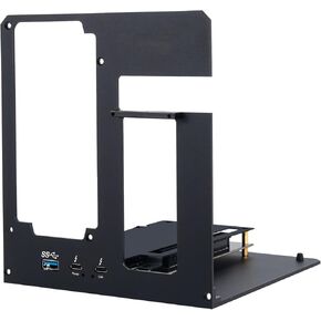 eGPU Enclosure Dock Compatible with Thunderbolt 3/4,External GPU Dock for Laptops and Gaming Handheld,External Graphics Card Dock Compatible with NVIDIA/AMD PCIe,ATX Power Supply