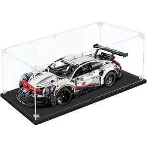 Clear Acrylic Display Case, Self-Assemble Showcase for Collectibles, Action Figures, Dolls, Toys - Alternative Glass Box for Commemorative Gifts (6x6x10 inch, 15x15x25 cm)