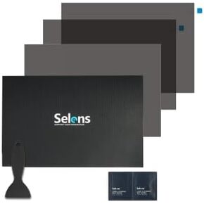 Selens 3pcs Film 7.8x11.8inches ورقة الأفلام الاستقطاب لإصلاح شاشة LCD ، تعليم الفيزياء ، التصوير الفوتوغرافي ، التجريبية
