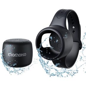 Wearable Mini Speakers Bluetooth Wireless Small Speaker IPX7 Waterproof TF Card Portable Speaker for Travel,Gift,Mobile Phone