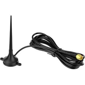Eightwood 4G LTE GSM Antenna MIMO SMA Male Antenna Magnetic Base (2-Pack) for 4G LTE CPE Router Mobile Hotspot Cellular Gateway Industrial IoT