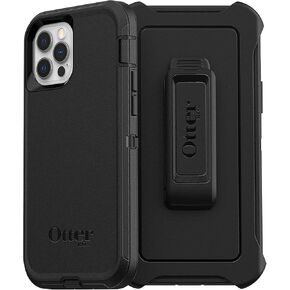 OtterBox DEFENDER SERIES Case & Holster for iPhone 12 / iPhone 12 Pro - Black