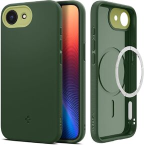 Spigen for iPhone 16E Case ، Nano Pop Magfit [متوافق مع ملحقات Magsafe] [حماية من الدرجة العسكرية] - السمسم الأسود