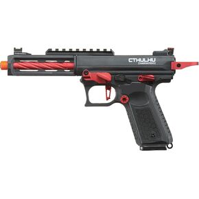 Lancer Tactical Polymer Lightweight Full Auto/Semi Gas Blowback Airsoft Pistol w/Red Dot Mount Plate (Tandemkross Cthulhu)