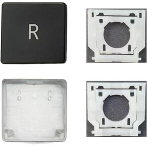 Replacement Letter R Keycap Keys and Hinges Compatible for Surface Laptop 3/4/5 13.5/15inch 1867 1868 1872 1873 1950 1951 1952 1953 Keyboard R Key Cap (Black)