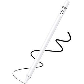 Active Capacitive Stylus Pen for Touch Screens with Fine Tip – Compatible with iPads, Android Tablets, Other Touchscreen Devices & Smartphones