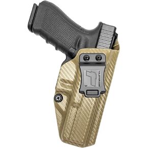 Tulster IWB Profile Holster in Right Hand fits: Glock 17/22 / 31/47 | Inside The Waistband Appendix Concealed Carry Kydex Holster