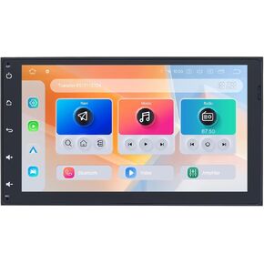 Dasaita 8GB+256GB Radio Upgrade for 2014-2022 Toyota Tacoma Corolla Sienna, with Wireless Apple Carplay, Android Auto, 9" HD Touchscreen, Double Din Radio, GPS Navigation