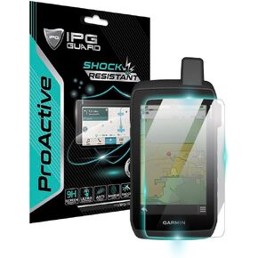 IPG ProActive Made for Garmin Montana 710 / Montana 760i Touchscreen Display 9H Hardness Screen Protector Nano Ceramic Film Ultra Responsive for Montana710