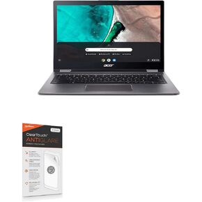 BoxWave Screen Protector Compatible with Acer Chromebook Spin 13 (CP713) - ClearTouch Anti-Glare (2-Pack), Anti-Fingerprint Matte Film Skin