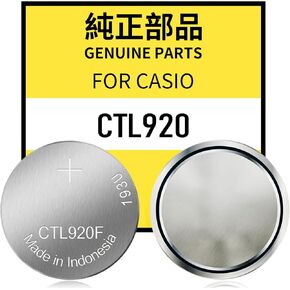 CTL920F Original Panasonic Solar Rechargeable Battery for Casio Edifice/Solar Waveceptor Watch – Compatible with Solar-Powered Models