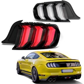 LED Tail Lights Compatible With 2015 2016 2017 2018 2019 2020 GMC Yukon and Yukon XL Taillights Assembly (Left Driver Side)