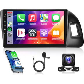 8-Core 4G+64G Car Radio for Audi Q5 2010-2018, Rimoody Android Car Stereo Support Wireless CarPlay Android Auto Mirror Link GPS WiFi DSP 9 Inch Touchscreen Bluetooth FM/RDS SWC Backup Camera