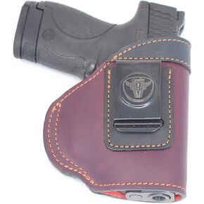Cardini Leather Premium IWB Holster - Glock 26, 27 & Sig P365XL, Taurus G3C & Walther P99