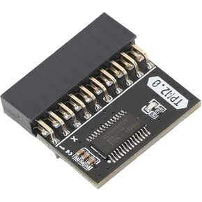 Cuifati TPM 2.0 Encryption Module,20Pin 2 10P Standalone Crypto Processor,Enhance Data Security with Standalone for Win11 for Gigabyte for
