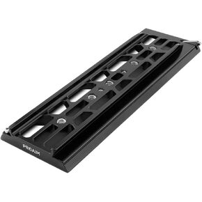 PROAIM 12" Dovetail Plate. Compatible with Proaim 19-15mm Quick Release. Works with Most Tripod Heads. Balance Heavy Camera Rigs (DP-12)