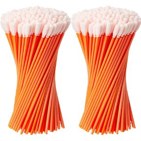 Chinco 200 Pieces Foam Swab Sponge Swab Foam Tips Sponge Stick for Inkjet Printer Print Head Camera Optical Lens Optical Equipment(Black,3.66 Inch)