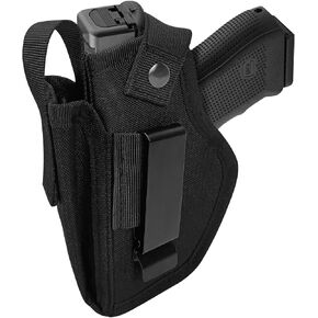 Smont Tacticon Premium مخفي الحافلة Gun Rolster لـ 9mm 40s W المسدسات مقطع حزام قابل للتعديل مريح IWB OWB تصميم نايلون مواد ملائمة للرجال نساء