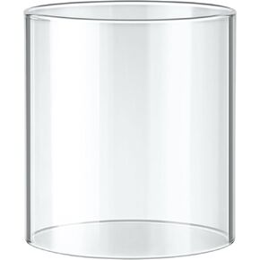 SUNJIKA Lantern Glass Globe for Coleman Fueled Lantern Replacement Globe Clear Straightfor Lantern Model 290 - Propane Lantern Parts,Gas Lanterns, Camping Accessories