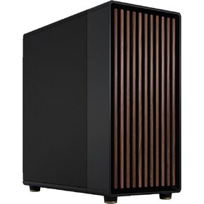 Fractal Design North XL RC Charcoal Black TG Dark - Reverse Connection Motherboard Compatible - Three 140mm Aspect PWM Fans Included- Type C USB - ATX Airflow Full Tower PC Gaming case